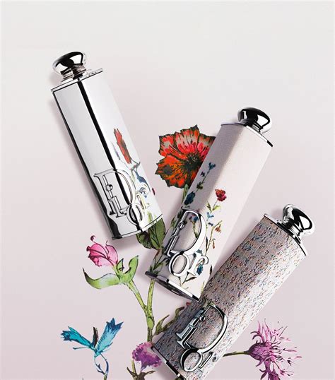 dior lipstick case flower|dior limited edition lipstick case.